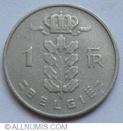 Image #1 of 1 Franc 1954 (Belgie)