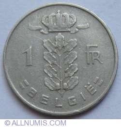 1 Franc 1957 (Belgie)