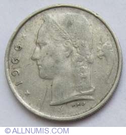 Image #2 of 1 Franc 1966 (Belgique)