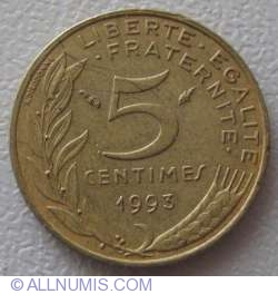 Image #1 of 5 Centimes 1993