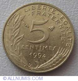 Image #1 of 5 Centimes 1994 (Bee)