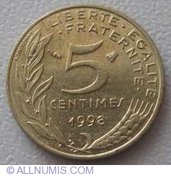 5 Centimes 1998