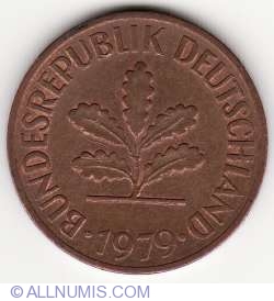 2 Pfennig 1979 F