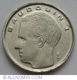Image #2 of 1 Franc 1991 (Belgique)