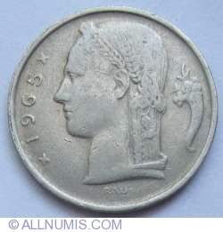 Image #2 of 5 Francs 1965 (Belgie)