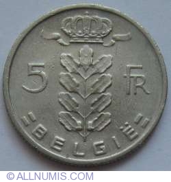 5 Franci 1969 (Belgie)