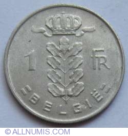 Image #1 of 1 Franc 1968 (Belgie)