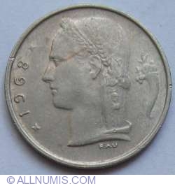 Image #2 of 1 Franc 1968 (Belgie)