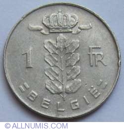Image #1 of 1 Franc 1970 (Belgie)