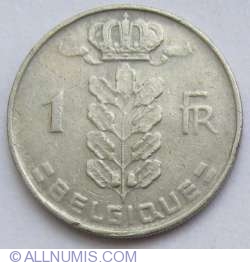 Image #1 of 1 Franc 1969 (Belgique)