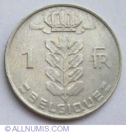 Image #1 of 1 Franc 1972 (Belgique)