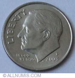 Image #2 of Dime 2003 P