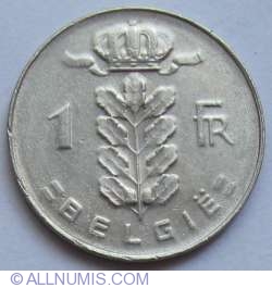 Image #1 of 1 Franc 1977 (Belgie)