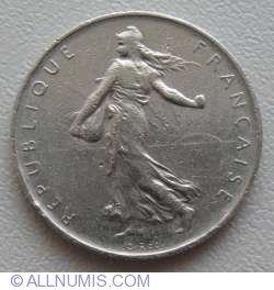 Image #2 of 1 Franc 1966