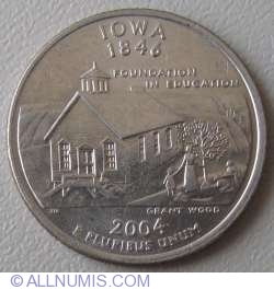 State Quarter 2004 D - Iowa 