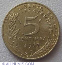 Image #1 of 5 Centimes 1977