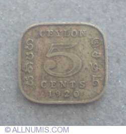 Image #2 of 5 Cents 1920