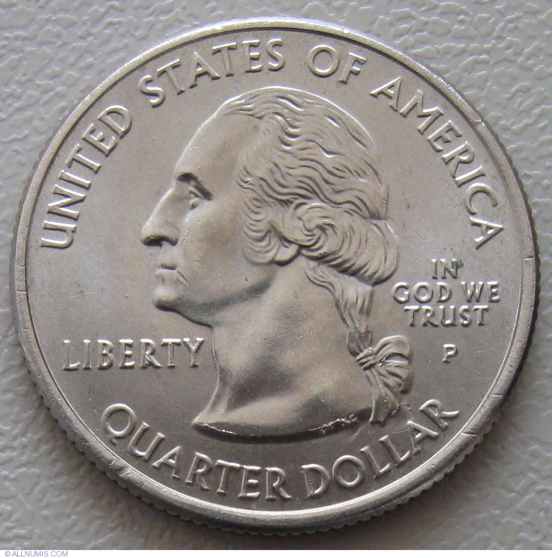 Coin of State Quarter 2006 P - Nevada from United States of America ...