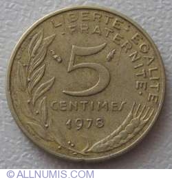 5 Centimes 1978