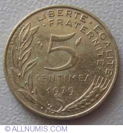 Image #1 of 5 Centimes 1979