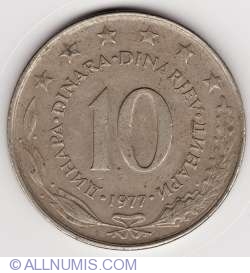 Image #1 of 10 Dinari 1977