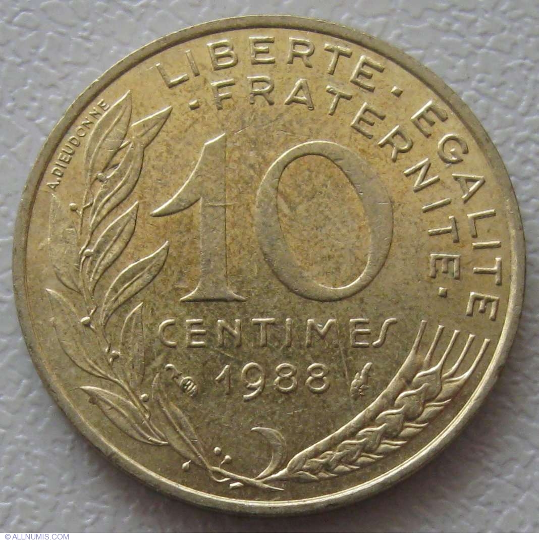 1965 1 franc coin value