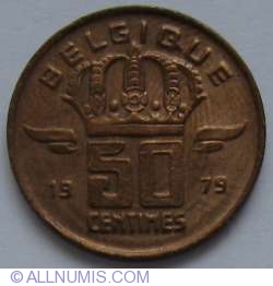 Image #1 of 50 Centimes 1979 (Belgique)