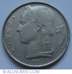 5 Franci 1969 (Belgique)