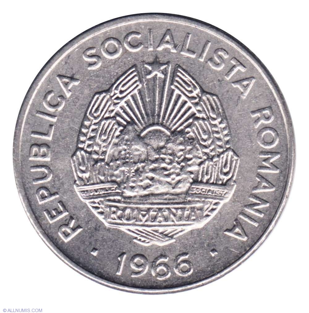 1966 Romania 15 Bani 