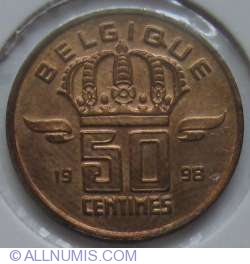 Image #1 of 50 Centimes 1998 (Belgique)