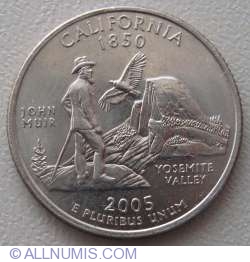 Image #1 of State Quarter 2005 P -  California