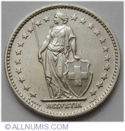Image #2 of 2 Francs 1974