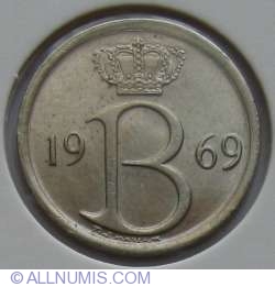 Image #2 of 25 Centimes 1969 (Belgie)