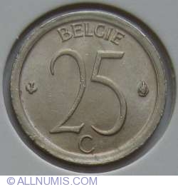 Image #1 of 25 Centimes 1969 (Belgie)