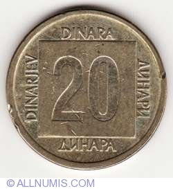 Image #1 of 20 Dinari 1988