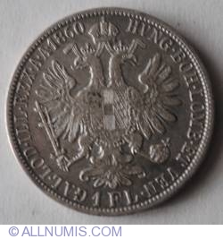 Image #1 of 1 Florin 1860 A