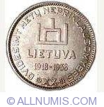 10 Litu 1938 - 20th anniversary of Republic