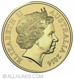 1 Dollar 2014 – Centenary of ANZAC