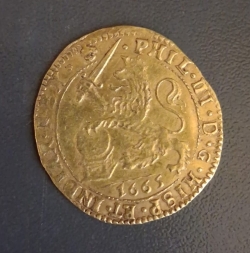 Souverain ou lion d or 1665