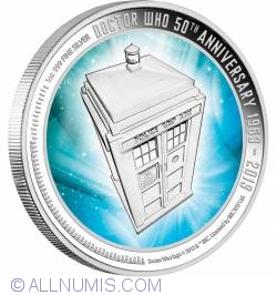 2 Dollars 2013 - Doctor Who - Aniversarea de 50 de ani