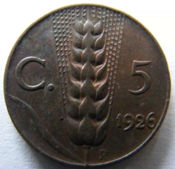 Image #1 of 5 Centesimi 1926