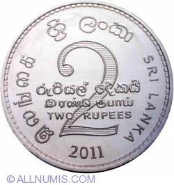 2 Rupees 2011 - 60 years of Air Forces