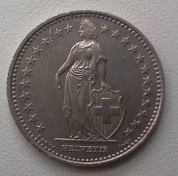 Image #2 of 1 Franc 2008