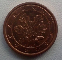 Image #2 of 1 Euro Cent 2013 A