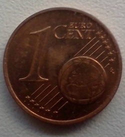 Image #1 of 1 Euro Cent 2013 A