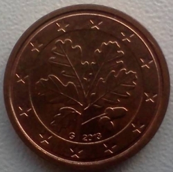 Image #2 of 1 Euro Cent 2013 G
