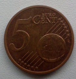 Image #1 of 5 Euro Cent 2013 F
