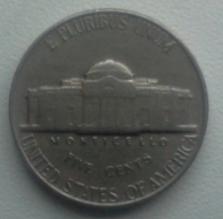 Image #2 of Jefferson Nickel 1962