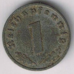 1 Reichspfennig 1942 F