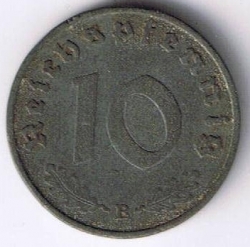 Image #1 of 10 Reichspfennig 1940 B
